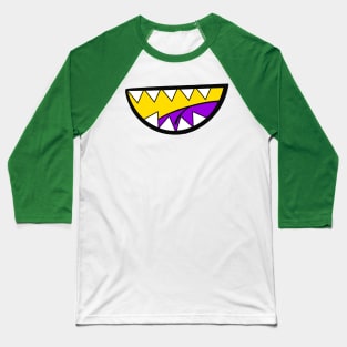 Smile face Baseball T-Shirt